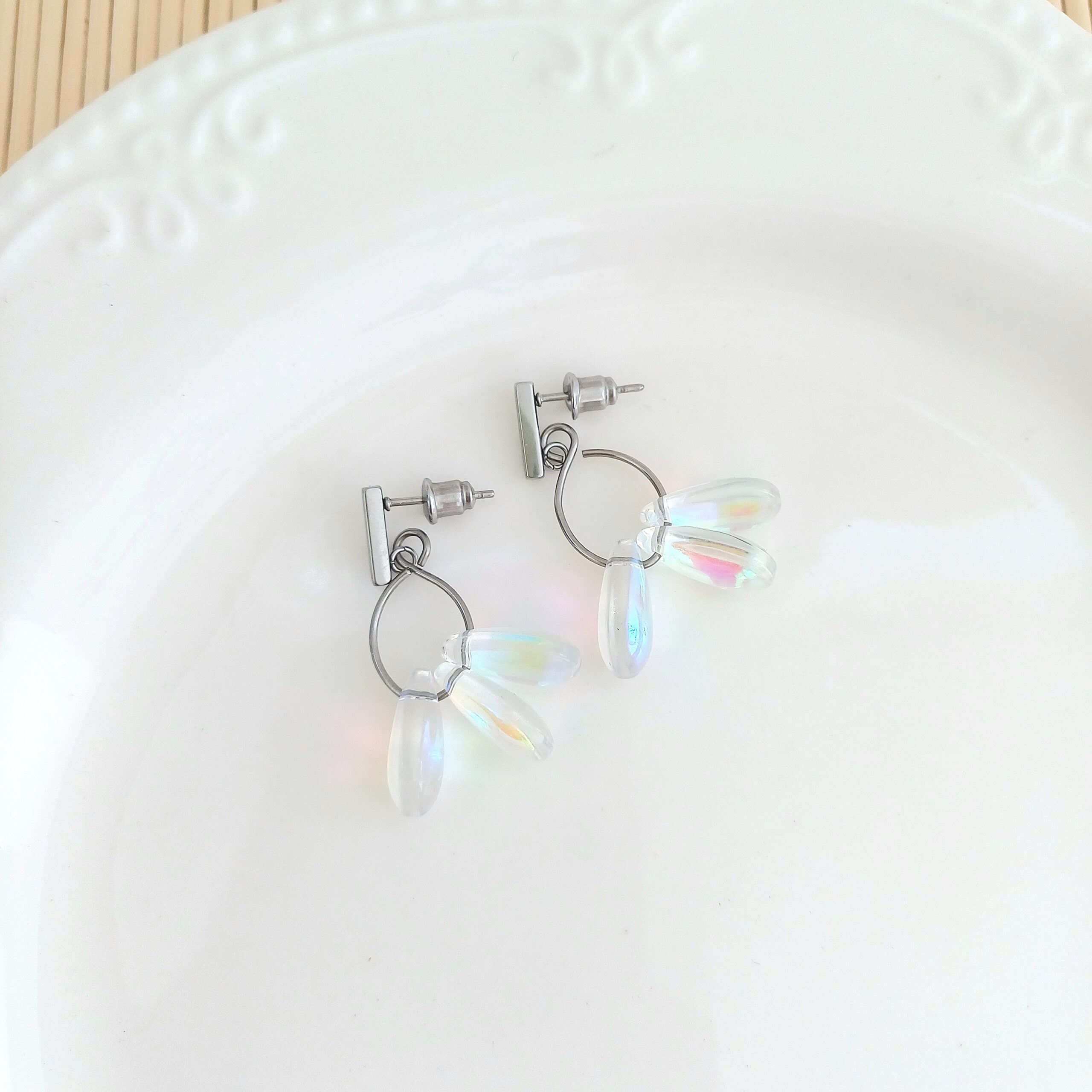 Cercei raze de soare - cu efecte la lumina - imagine 2