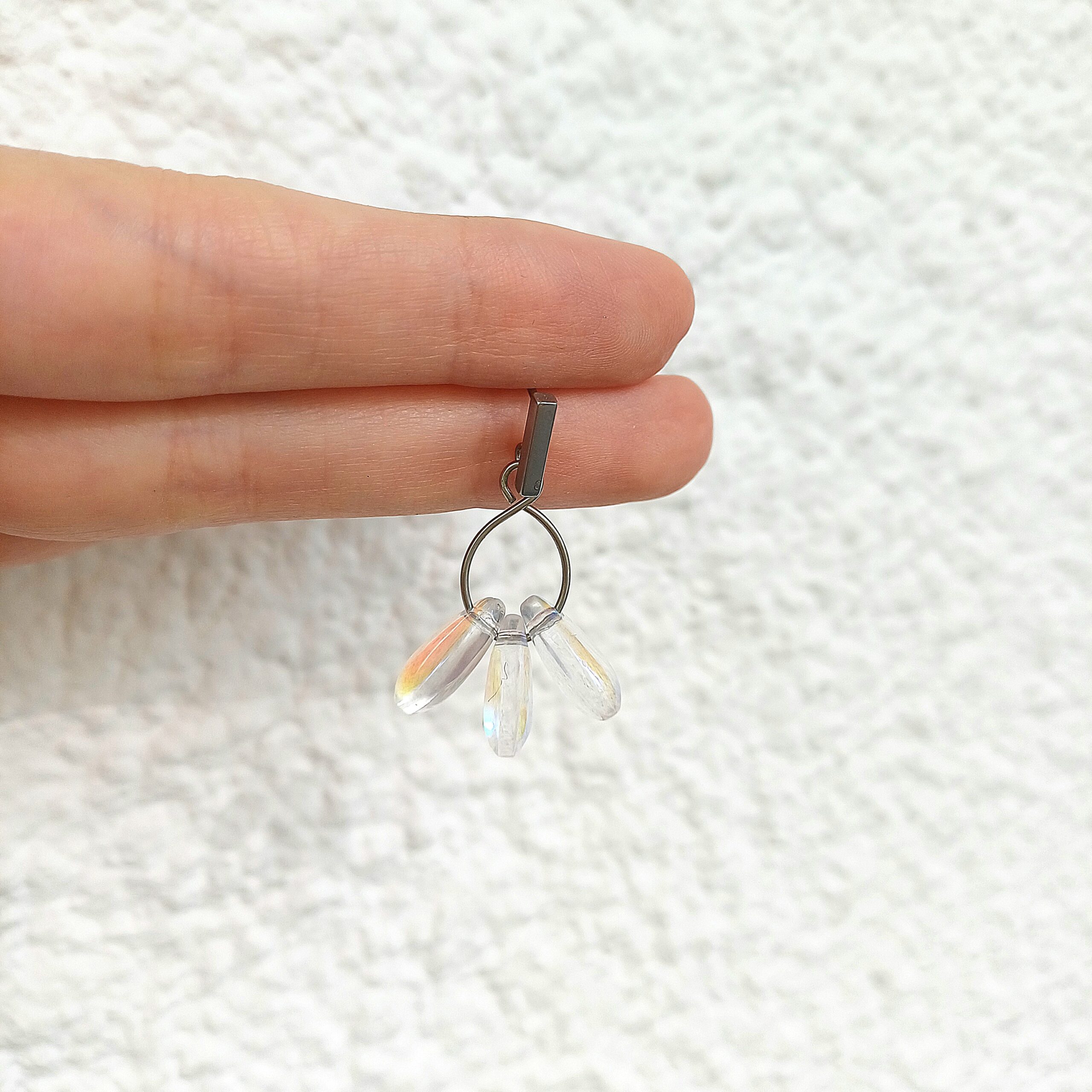 Cercei raze de soare - cu efecte la lumina - imagine 4